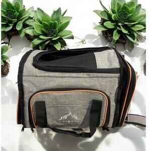 NEW Himal Expandable Pet Carrier Dogs Cats Airplane Approved Soft Side